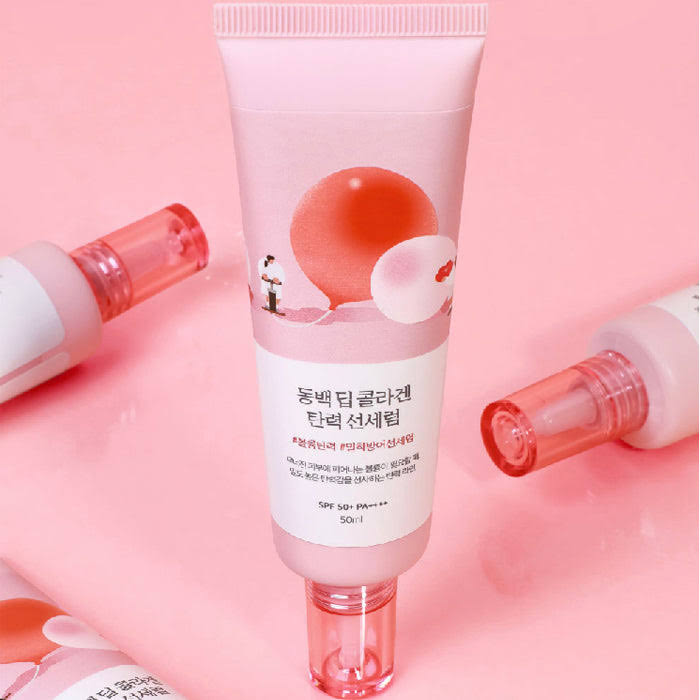 ROUND LAB  Camellia Deep Collagen Firming Sun Serum 50ml