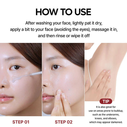 Dr.Melaxin Peel Shot Exfoliant White Rice Ampoule 80ml