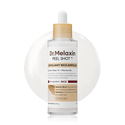 Dr.Melaxin Peel Shot Exfoliant White Rice Ampoule 80ml
