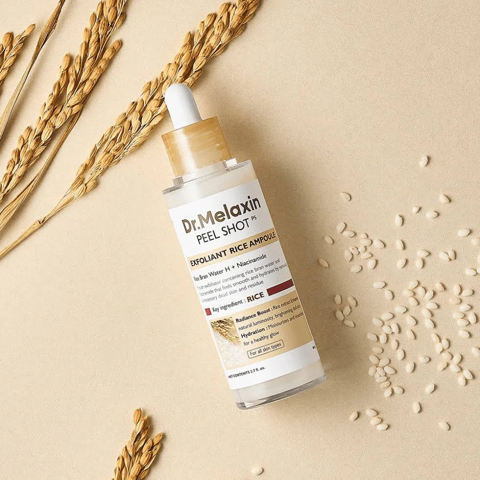 Dr.Melaxin Peel Shot Exfoliant White Rice Ampoule 80ml