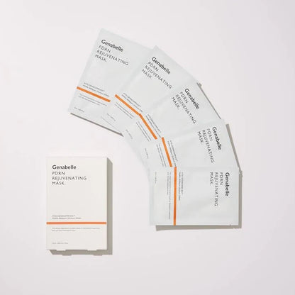 Genabelle PDRN Mask for treating deep expression lines, severe post-treatment laser redness, dull sallow complexions, and a broken skin barrier from Atelier De Glow UK.