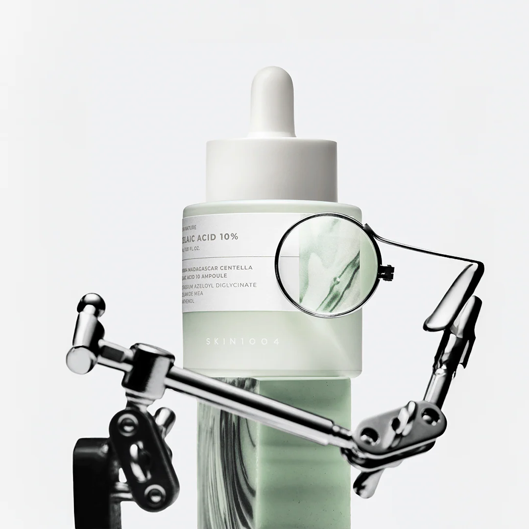 SKIN1004 Azelaic Acid – Professional-grade "Texture Refiner" for achieving a calm, spot-free, and high-definition "Glass Skin" look, shop at Atelier De Glow UK.