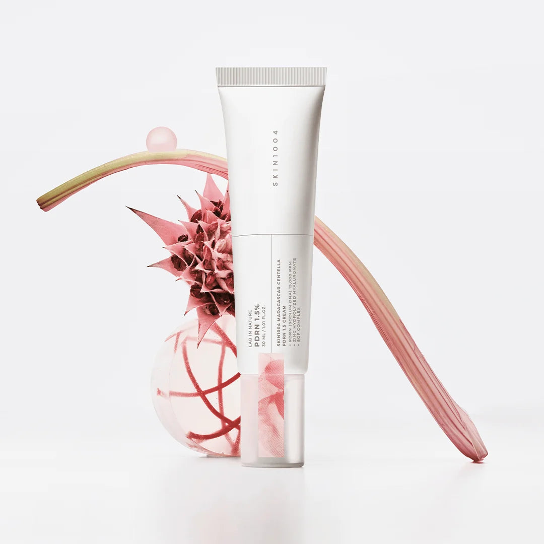 SKIN1004 PDRN 1.5 Cream with 1.5% vegan PDRN and 8GF complex for skin elasticity and deep hydration, shop the collection at Atelier De Glow UK.