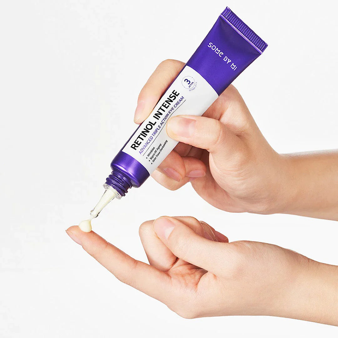 Rich yet fast-absorbing, non-sticky eye cream by Some By Mi that deeply hydrates and smooths the delicate eye area for a youthful look at Atelier De Glow UK.