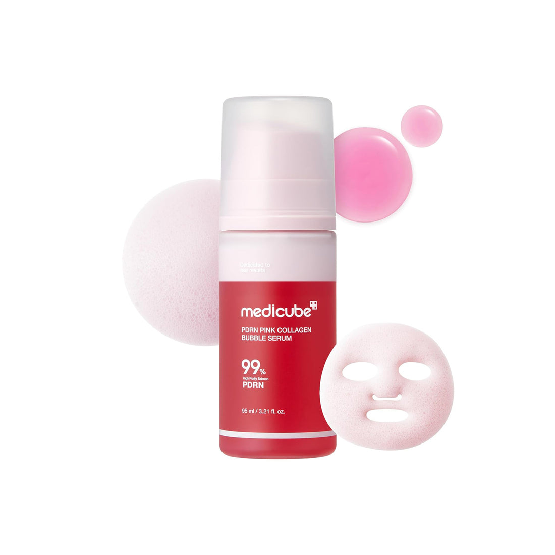 Medicube PDRN Pink Collagen Bubble Serum | Atelier De Glow UK