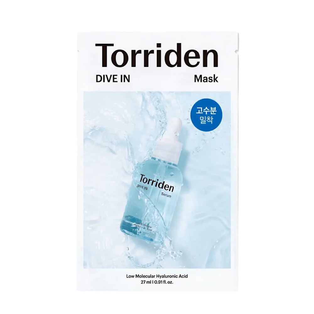 Torriden Dive In Low Molecular Hyaluronic Acid Sheet Mask - Atelier De Glow