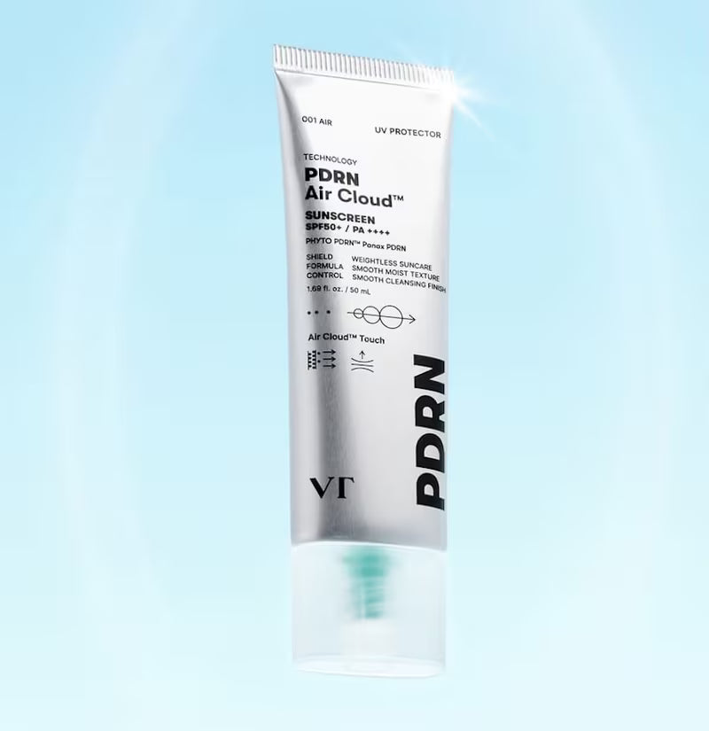 VT PDRN sunscreen for anti-aging, cellular repair, and UV protection – Non-greasy, repair-focused daily sun shield from Atelier De Glow UK.