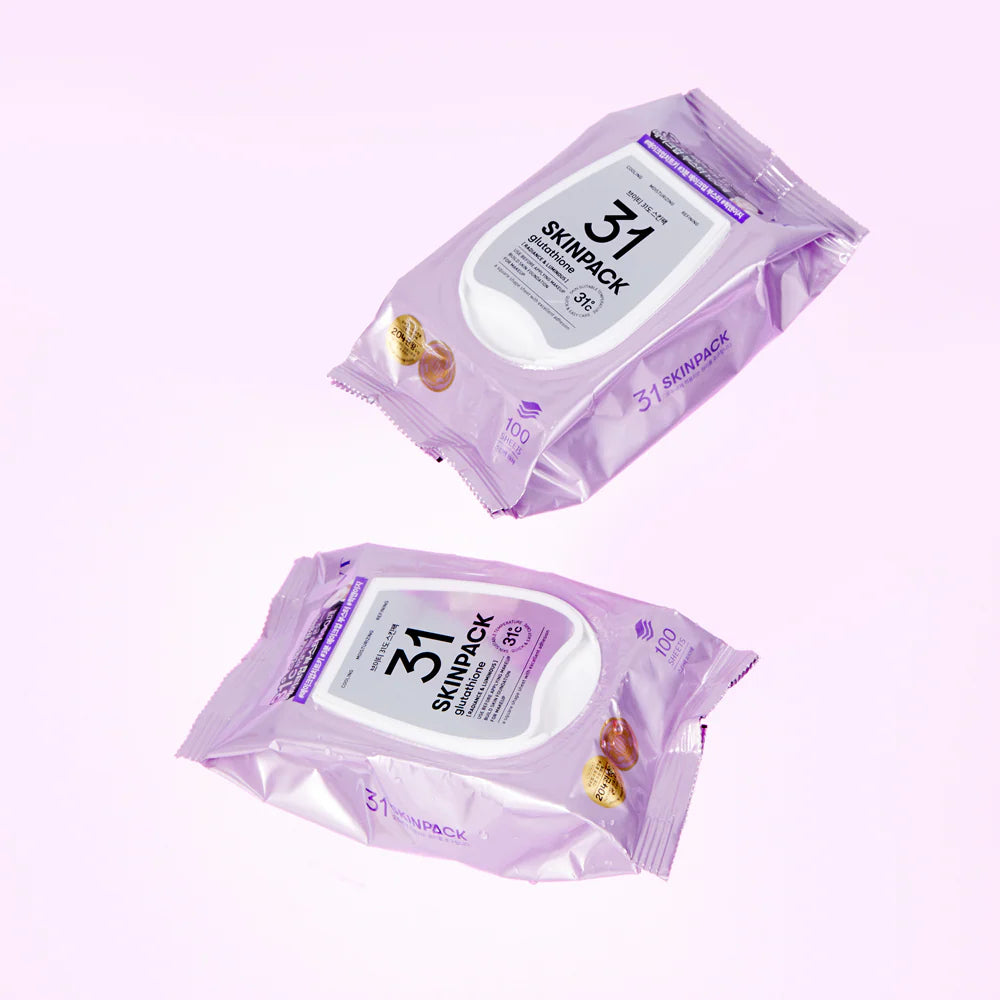 VT Luminous 31 Skin Pack for addressing dull, dehydrated skin and uneven texture, providing an instant moisture boost from Atelier De Glow UK.