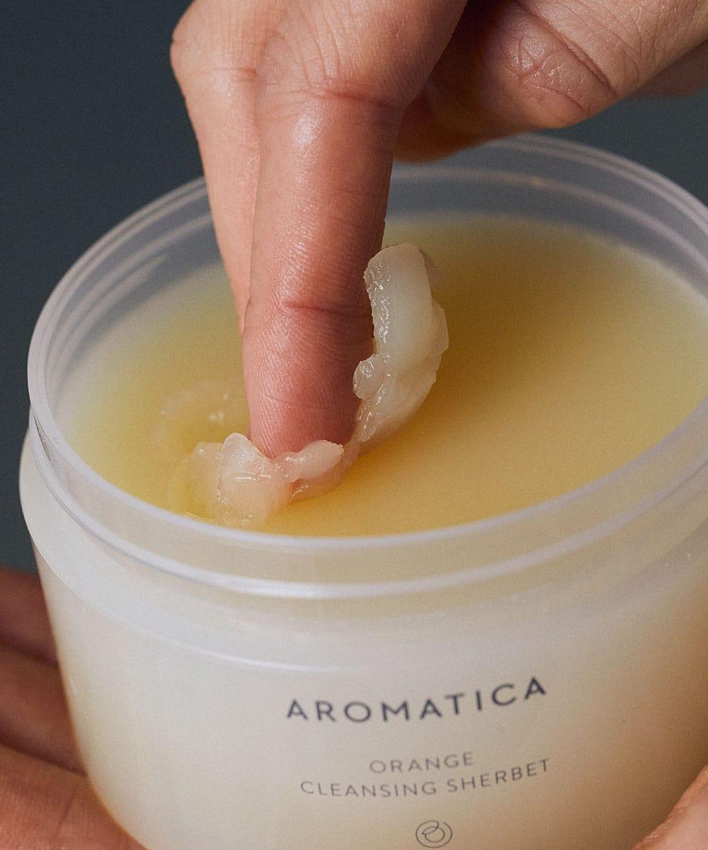 Aromatica Orange Cleansing Sherbet: Gentle Makeup Remover for Fresh Skin
