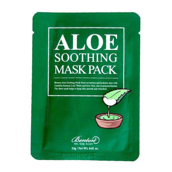 Revitalize and Nourish Your Skin with Benton Aloe Soothing Mask at Atelier de Glow
