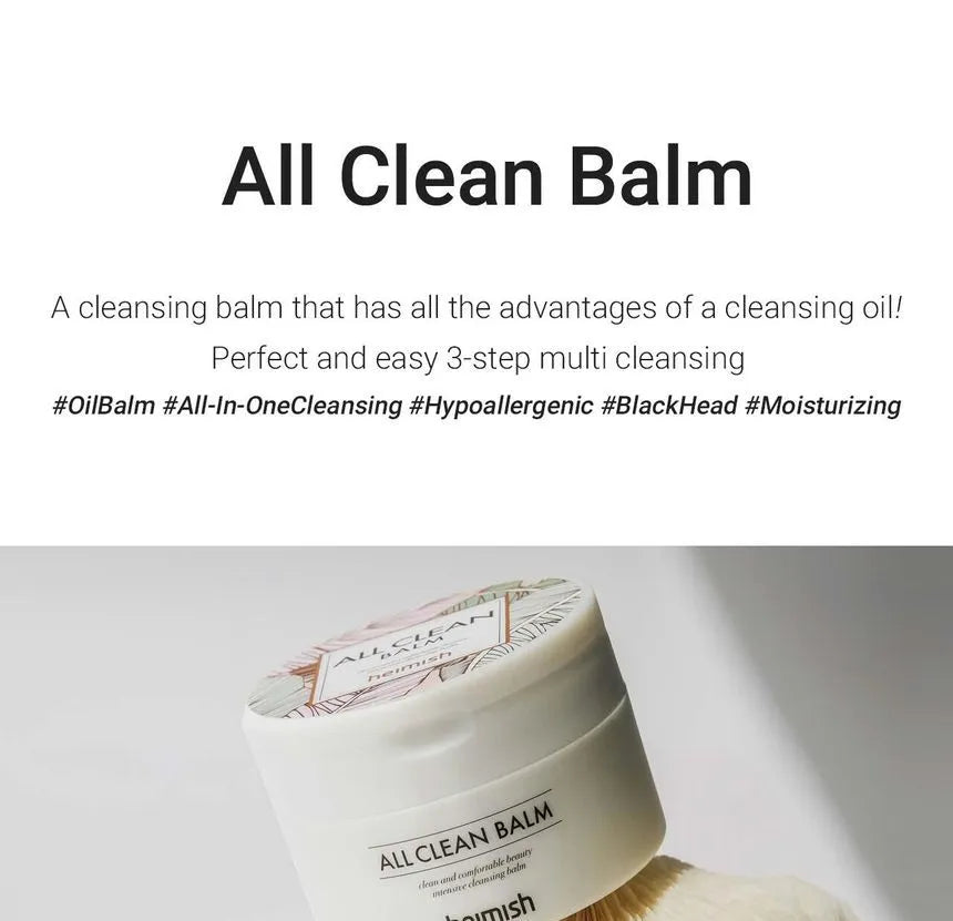 Shop Heimish All Clean Balm Mini 50ml for On-the-Go Makeup Removal at Atelier de Glow