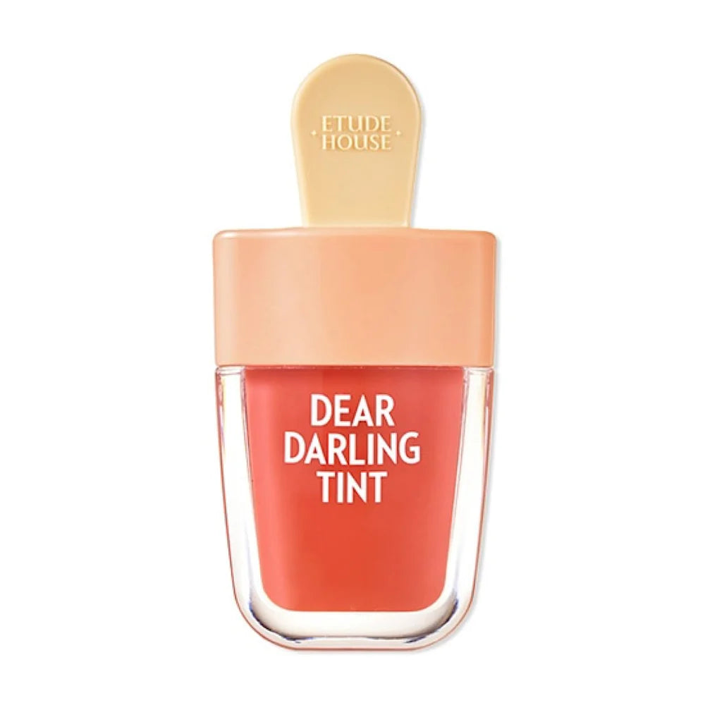 Etude House Dear Darling Water Gel Tint Apricot Red: Moisturizing and Long-lasting Lip Tint at Atelier de Glow