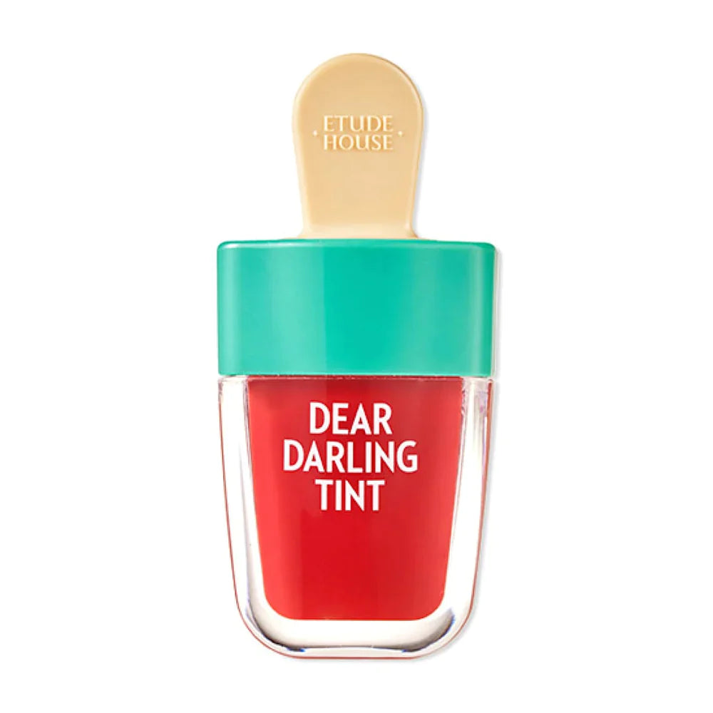 Etude House Dear Darling Water Gel Tint Watermelon Red: Moisturizing and Long-lasting Lip Tint at Atelier de Glow