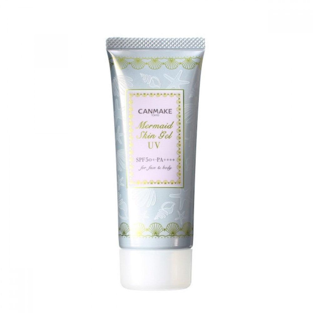 Achieve Radiant Skin with Canmake Mermaid Skin Gel UV SPF 50+ PA++++ - 01 Clear at Atelier de Glow