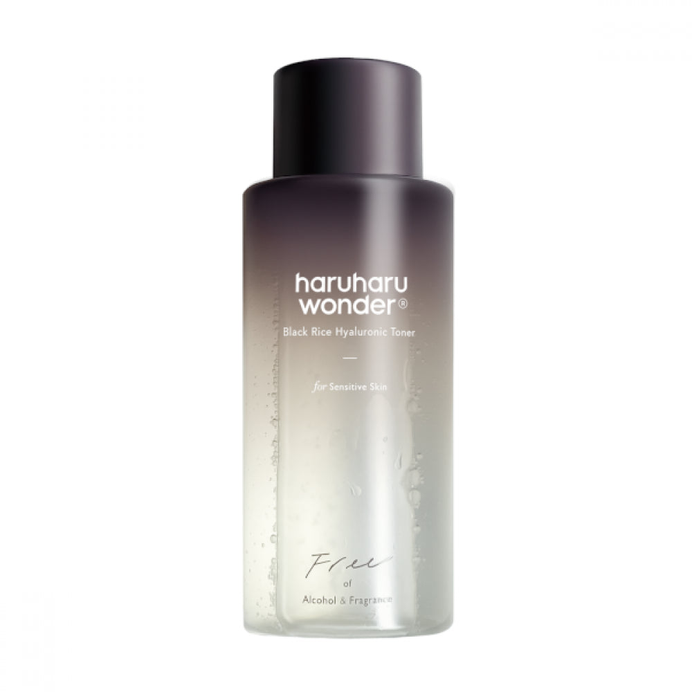 hop Haruharu Wonder Black Rice Hyaluronic Toner 150ml for Skin Soothing and Hydration for Sensitive Skin at Atelier de Glow