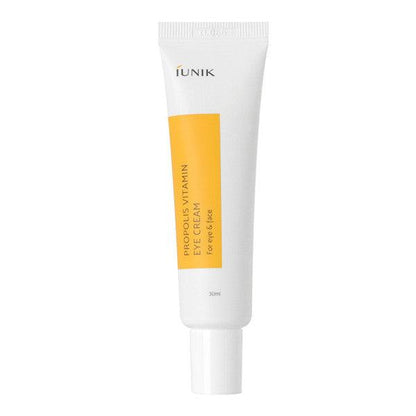 iUNIK Propolis Vitamin Eye Cream – 30ml Korean eye treatment with 40.5% Propolis and Sea Buckthorn Extract available at Atelier De Glow UK.