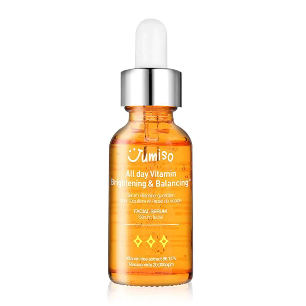 Shop Jumiso All Day Vitamin Brightening &amp; Balancing Facial Serum for Healthy and Glowing Skin at Atelier de Glow